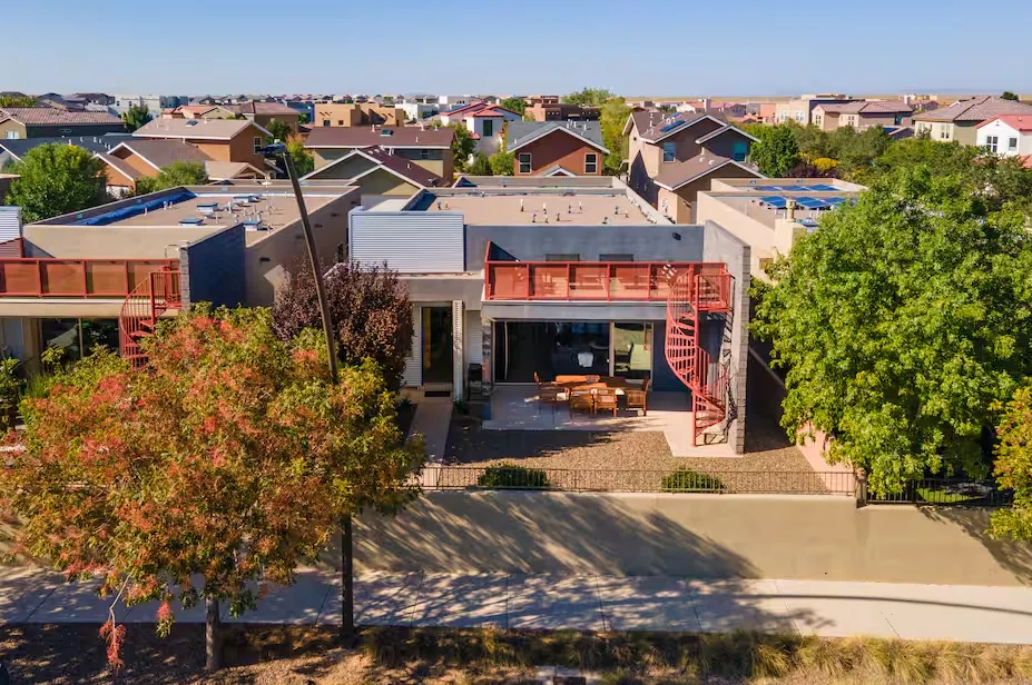 Aerial · Modern Desert Architecture